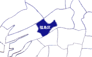 車検予約／福島区の地図